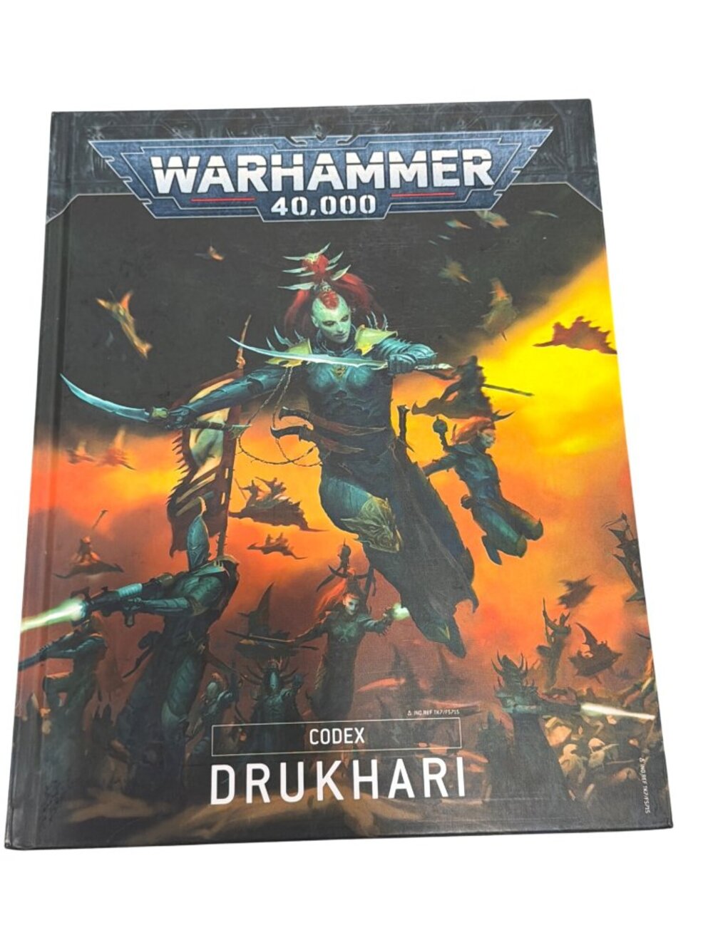 Warhammer 40k Codex Drukhari Hardcover Rulebook Supplement